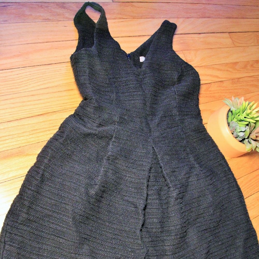 Banana Republic Petite Black A-Line Dress